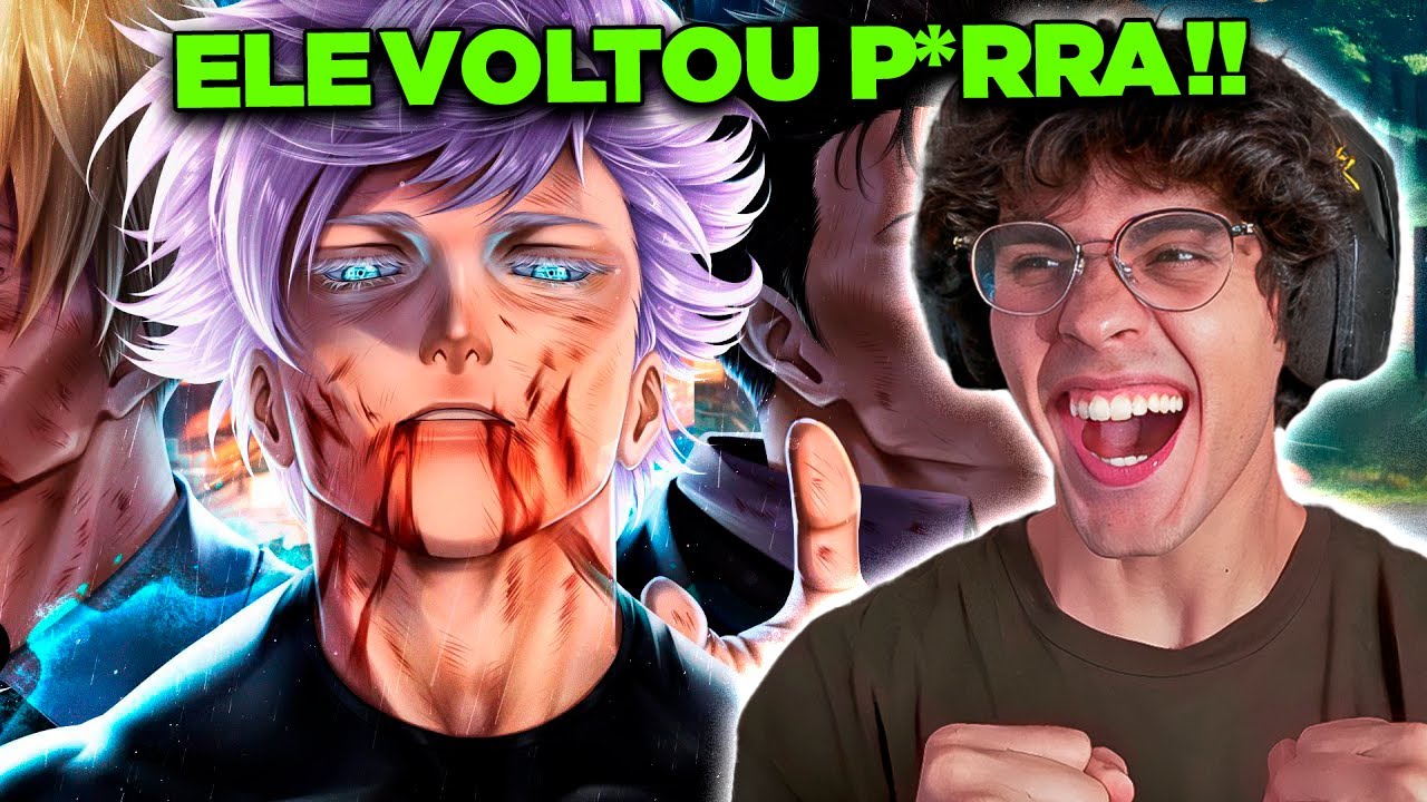 (EU FIQUEI MALUCO!!) REACT - ♪ Mortes | Jujutsu Kaisen | AniRap
