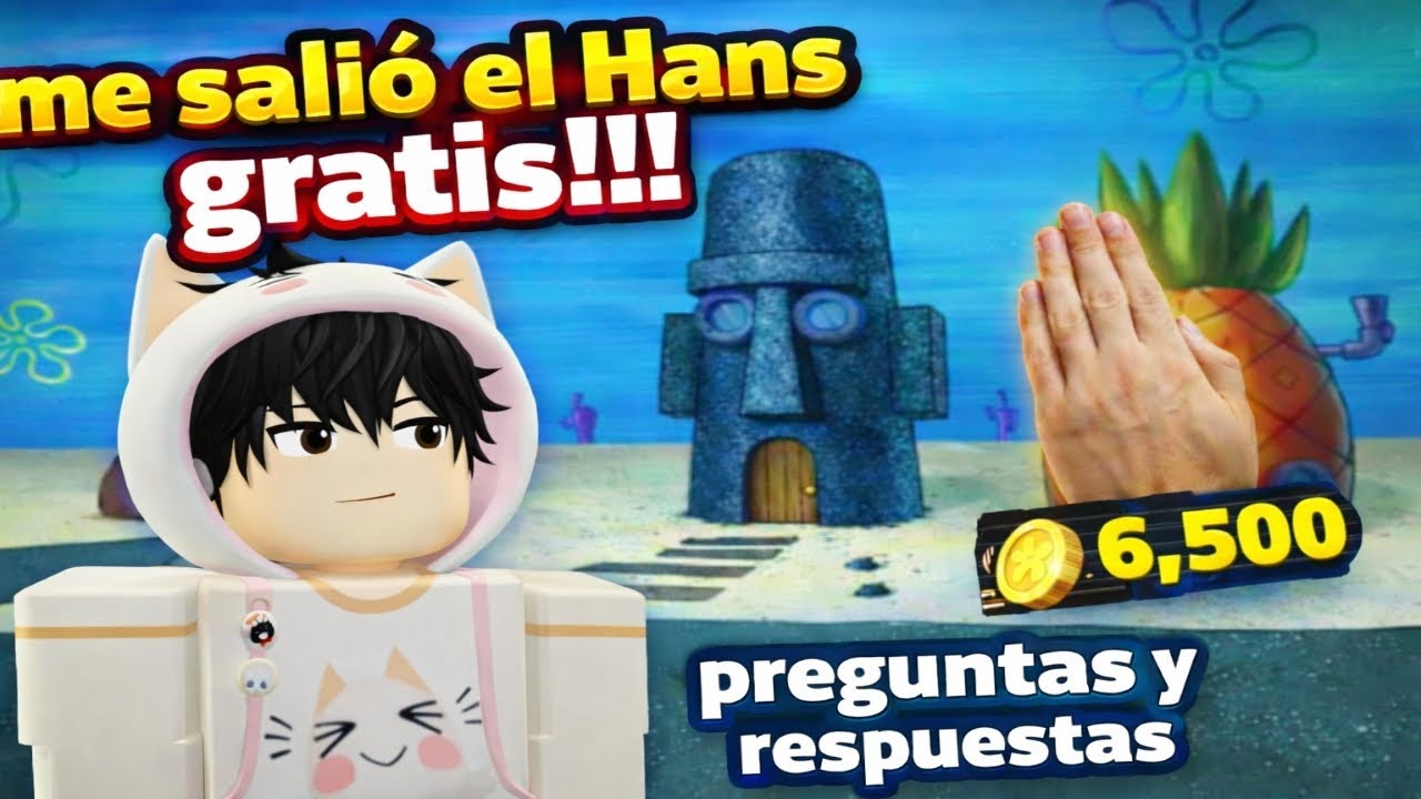 ME SALIÓ EL HANS GRATIS!!!! SBTD video de preguntas y repuestas!! | AlkaBlox