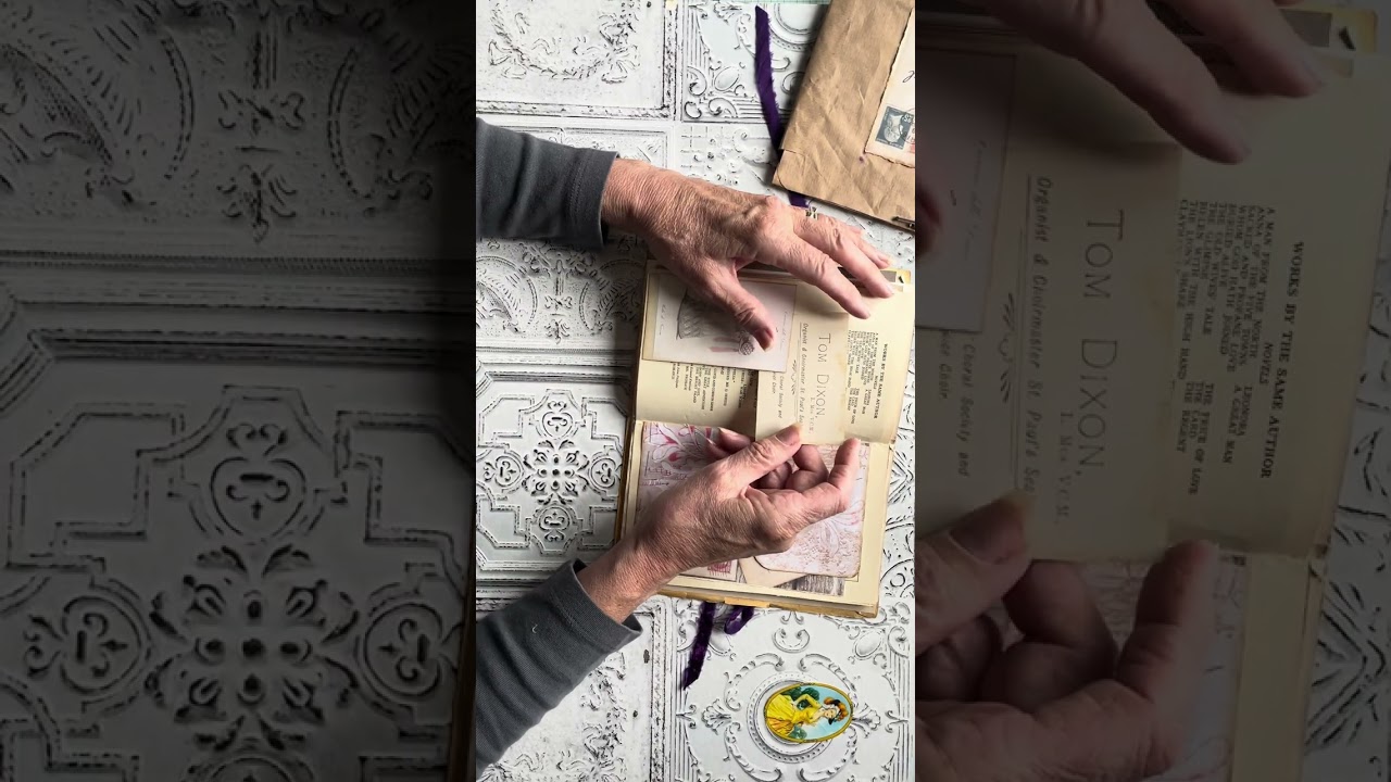 French envelope journal flip through - plus more goodies. #flipthrough #journalflipthrough 