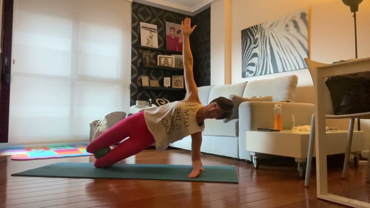 PILATES CON PELOTA PEQUEÑA - Nivel intermedio