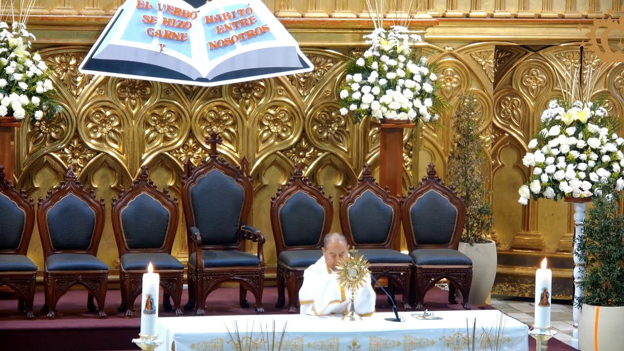 Santa Eucaristía desde el Santuario de El Cisne