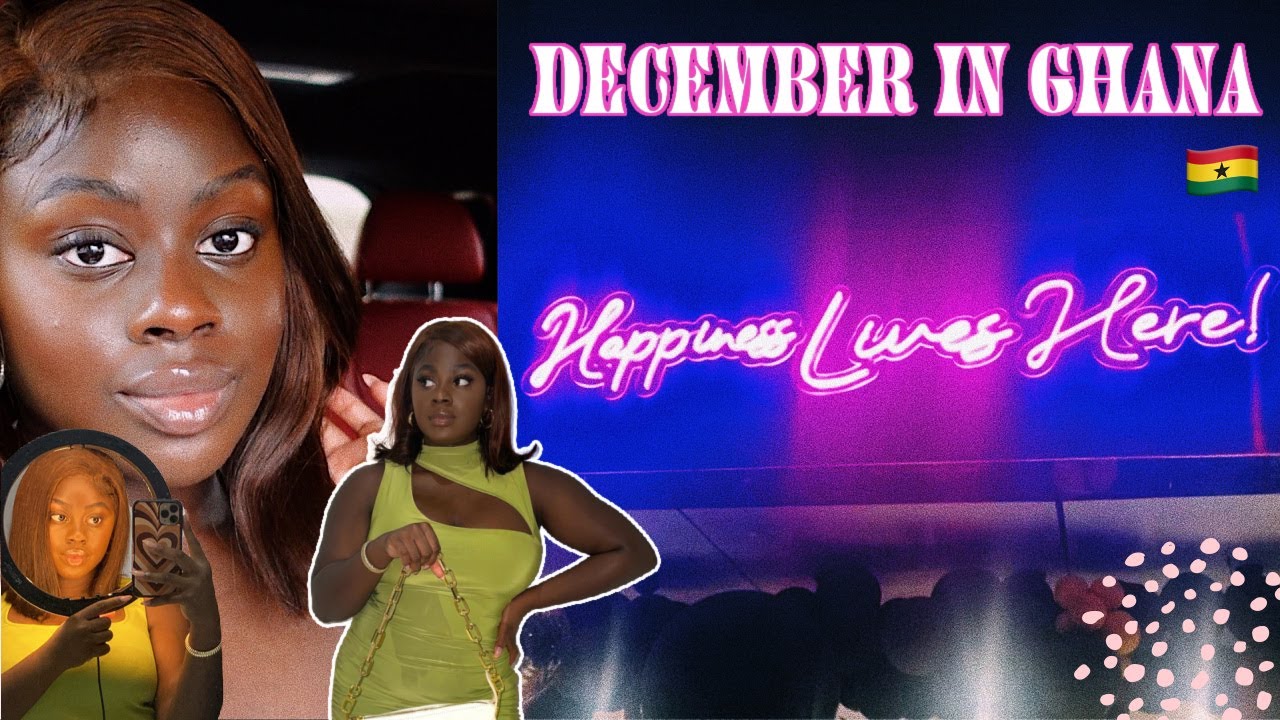 December in Ghana Vlog | house tour, christmas weekend, & vibes! | Aisha Kassim