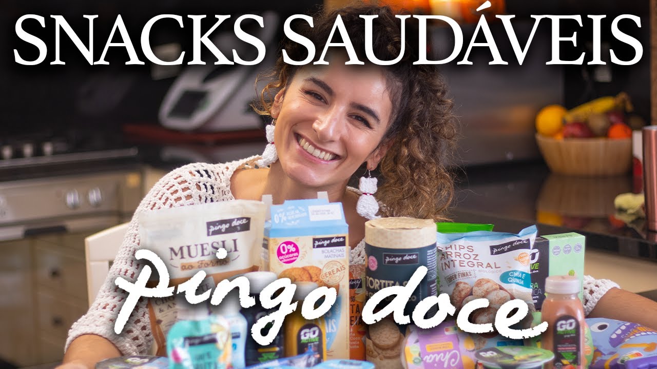 SNACKS SAUDÁVEIS E PRÁTICOS PARA LEVARES CONTIGO DO SUPERMERCADO PINGO DOCE