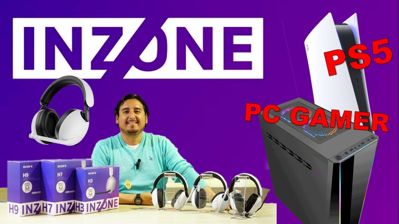 Audífonos Gamer INZONE de Sony - H9, H7 y H3 || Tutorial línea INZONE