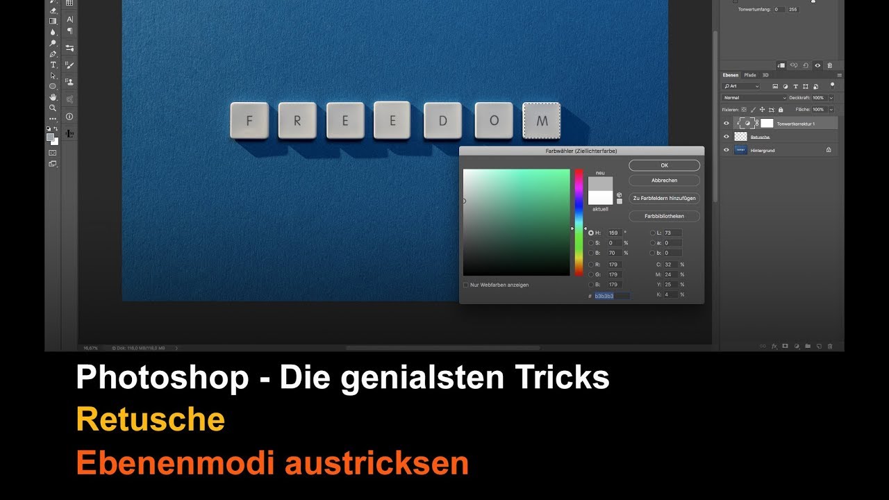 Photoshop - Die genialsten Tricks: Farben angleichen