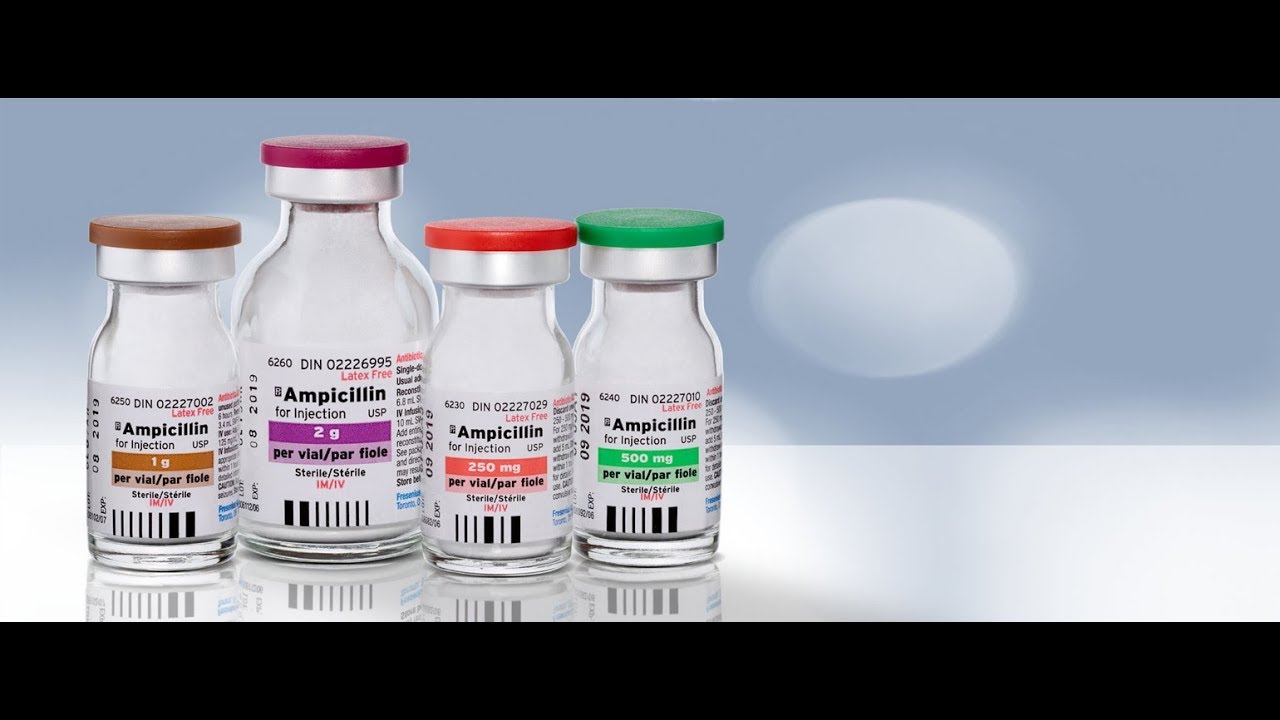 Ampicillin sulbactam