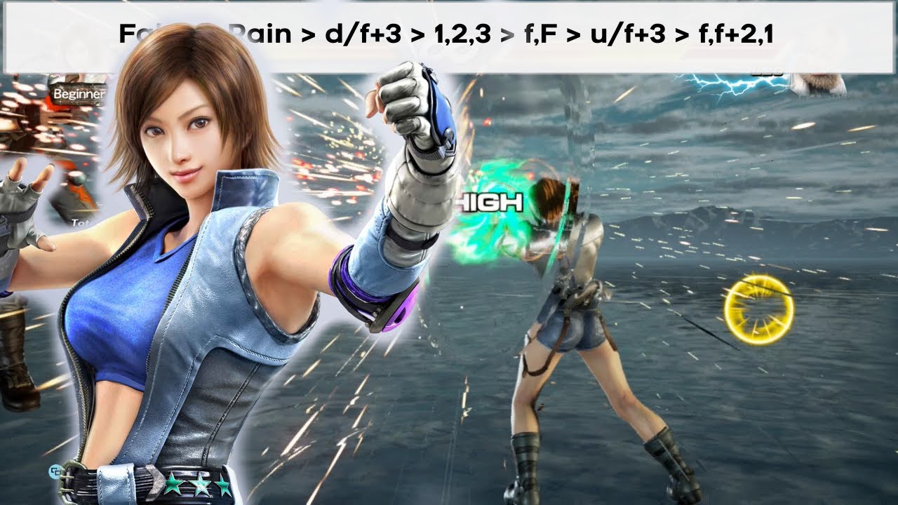 TEKKEN 7 - ASUKA Combo Tutorial (Advanced)