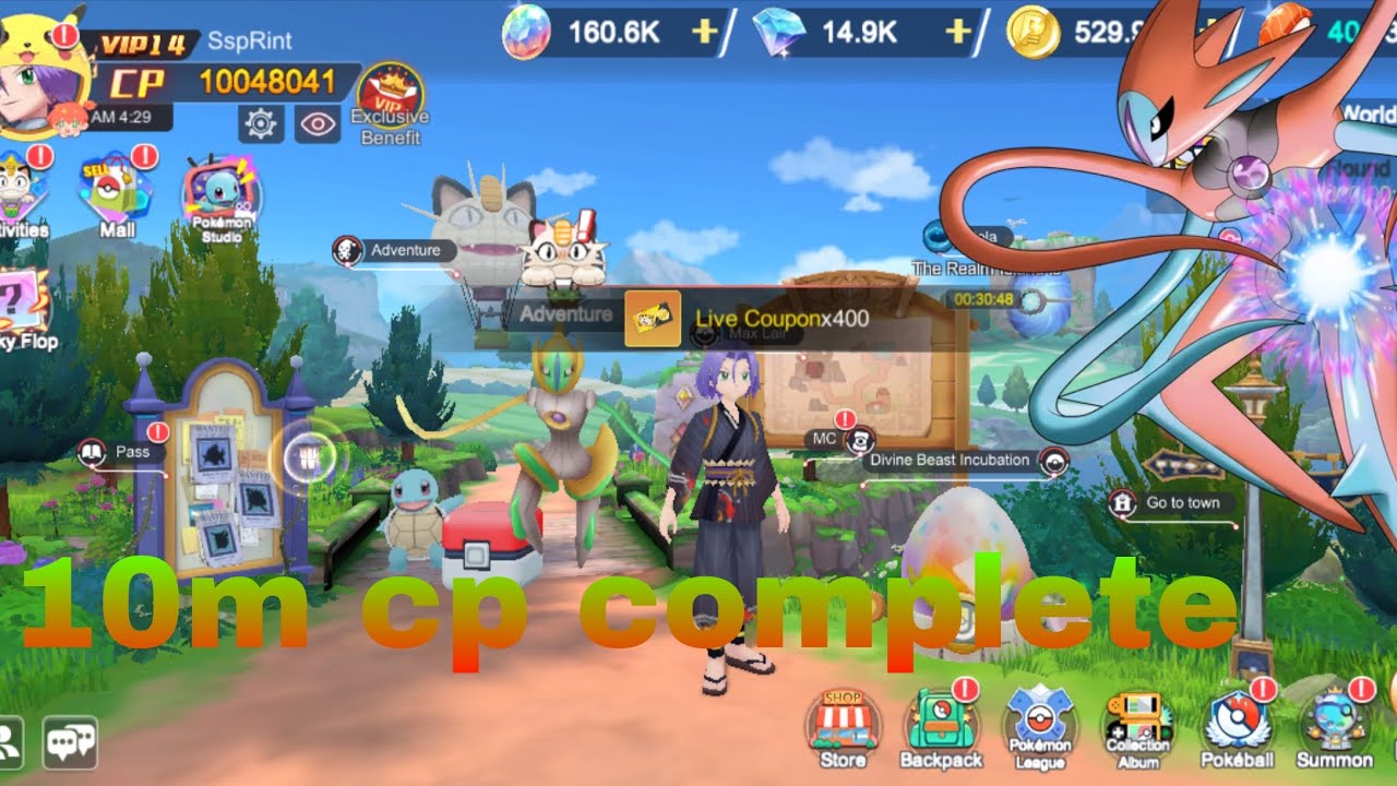 Master legend pocket isekai finally 10m cp complete 