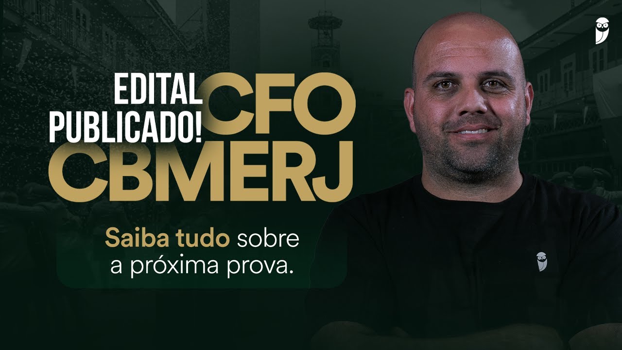 Saiu o edital do CFO-CBMERJ 2026 - Saiba Tudo!