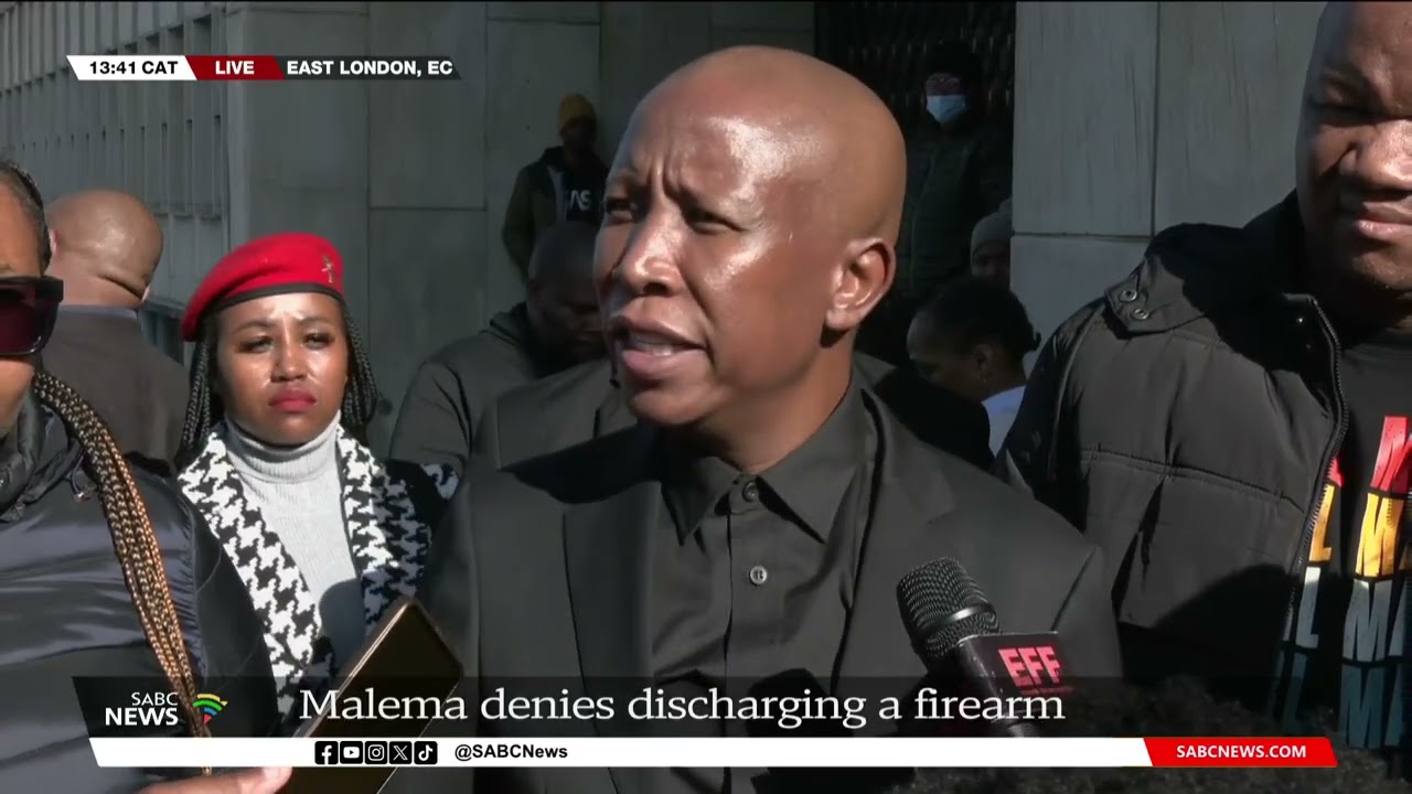 Malema says firearm discharge case to discredit EFF leaders