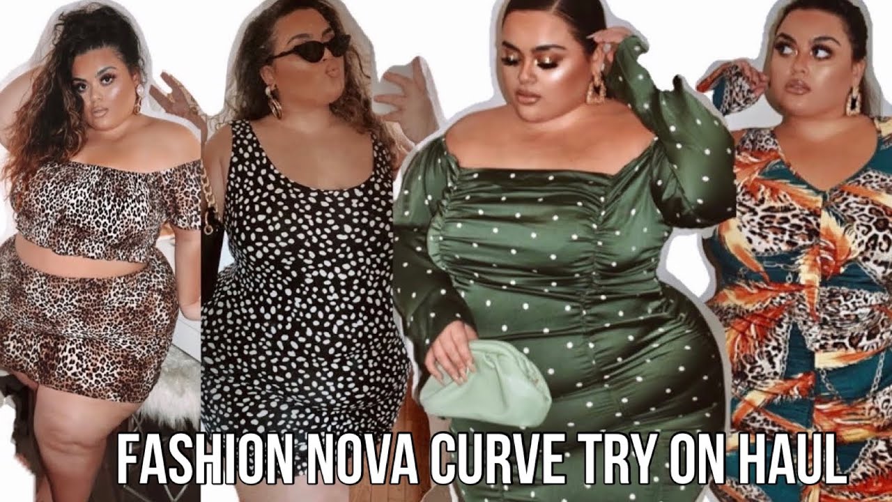 FASHION NOVA CURVE TAKE MY STIMULUS CHECK😂 PLUS SIZE TRY ON HAUL FOR SPRING! ♡♡ |GABRIELLA GLAMOUR