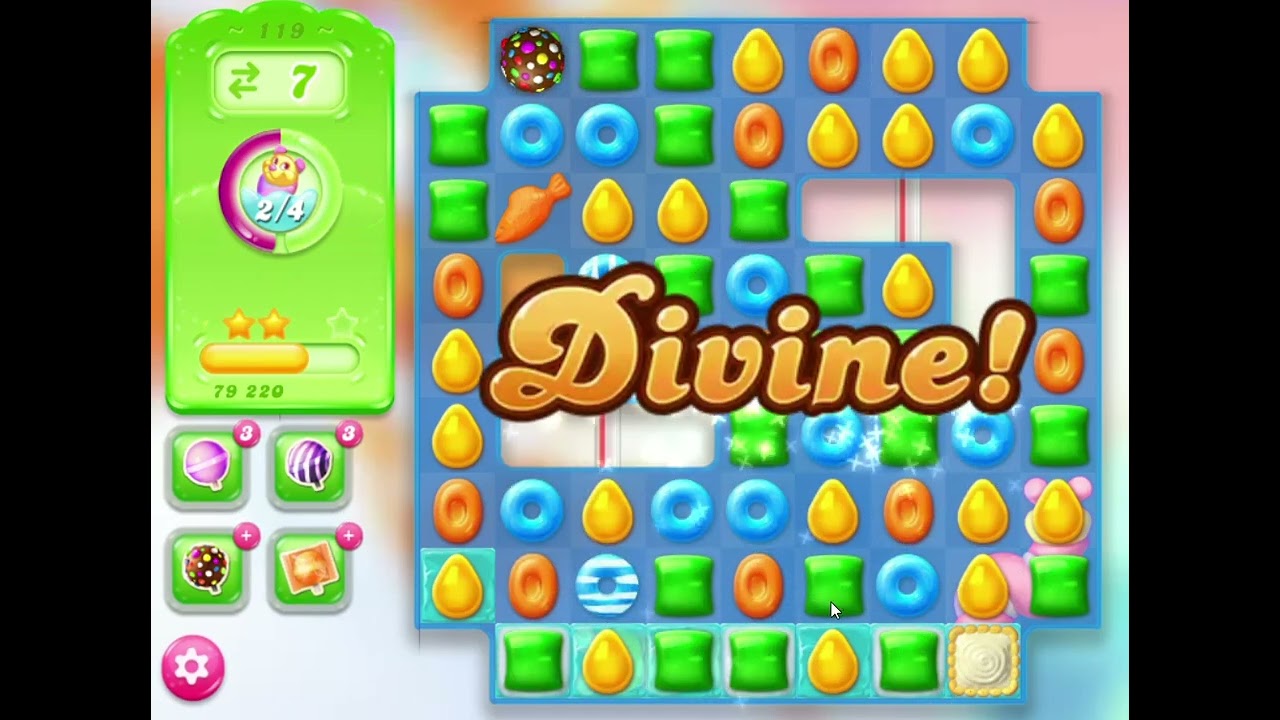 candy crush jelly saga level 119