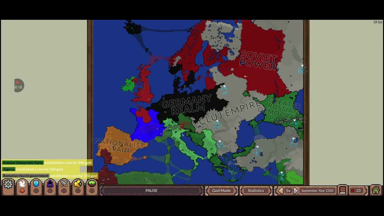 What if every country in Europe during 1938 had at least three or two rebellions