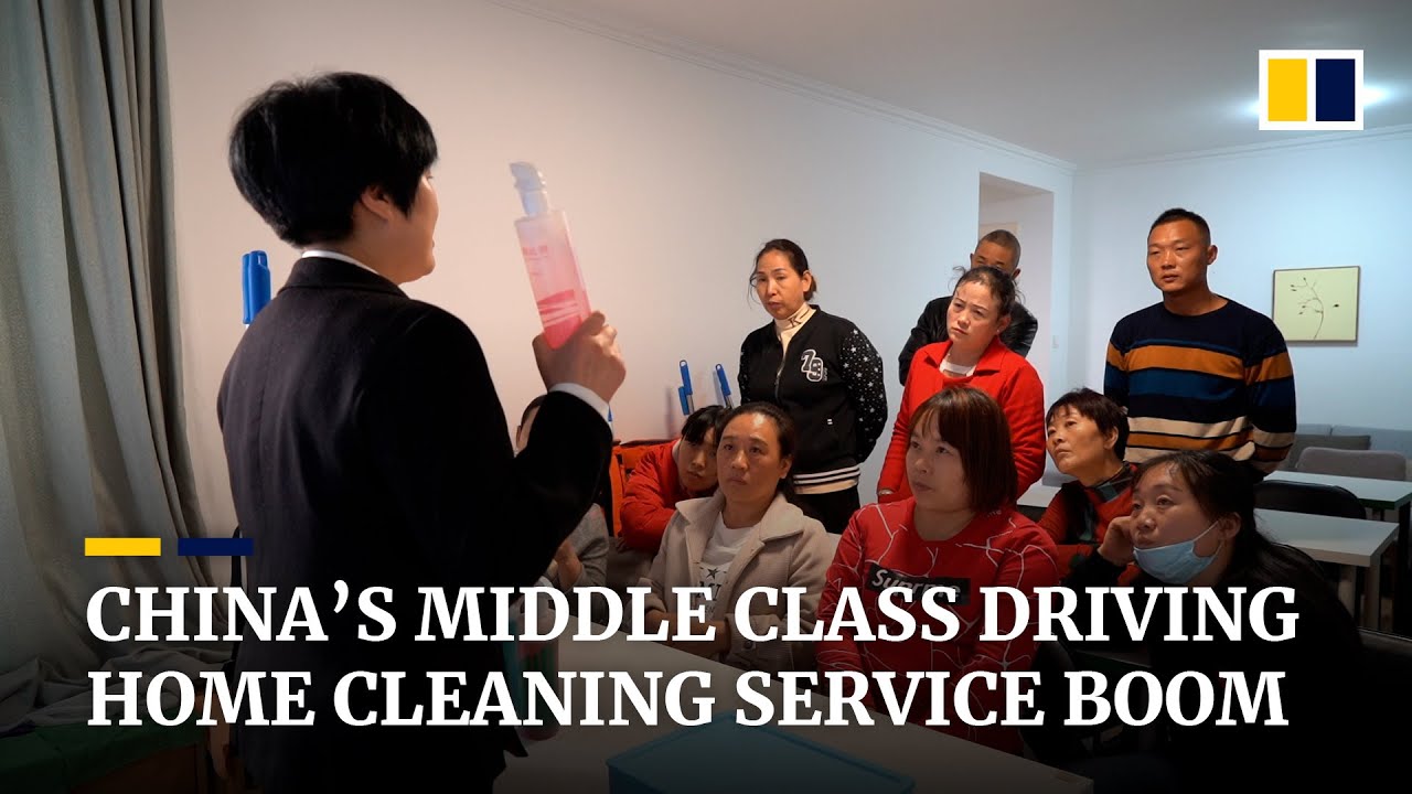 Demand for professional home cleaning services growing rapidly among China’s middle class