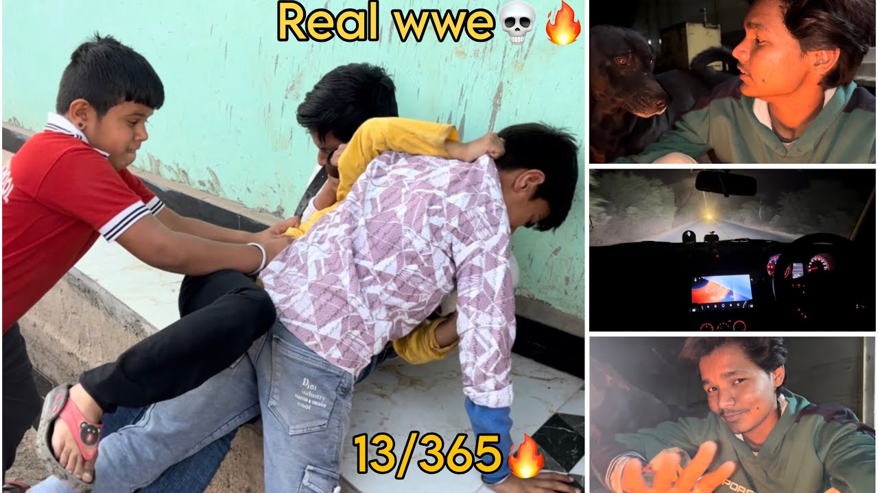 Real Life WWE In Gali 😳🔥 | Daily Vlog 13/365 #sunnysironjwala #365dayschallenge 