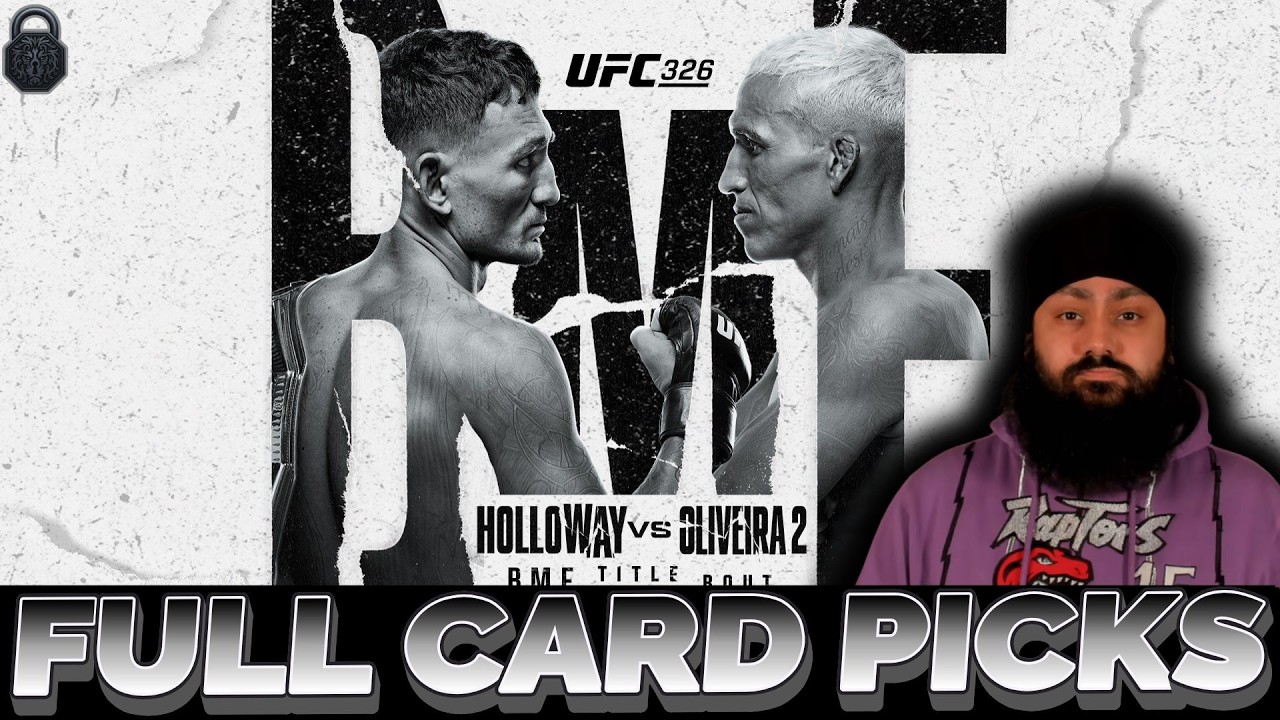 UFC 326 Full Card Picks & Predictions | Holloway vs Oliveira 2 | The MMA Lock-Cast #363