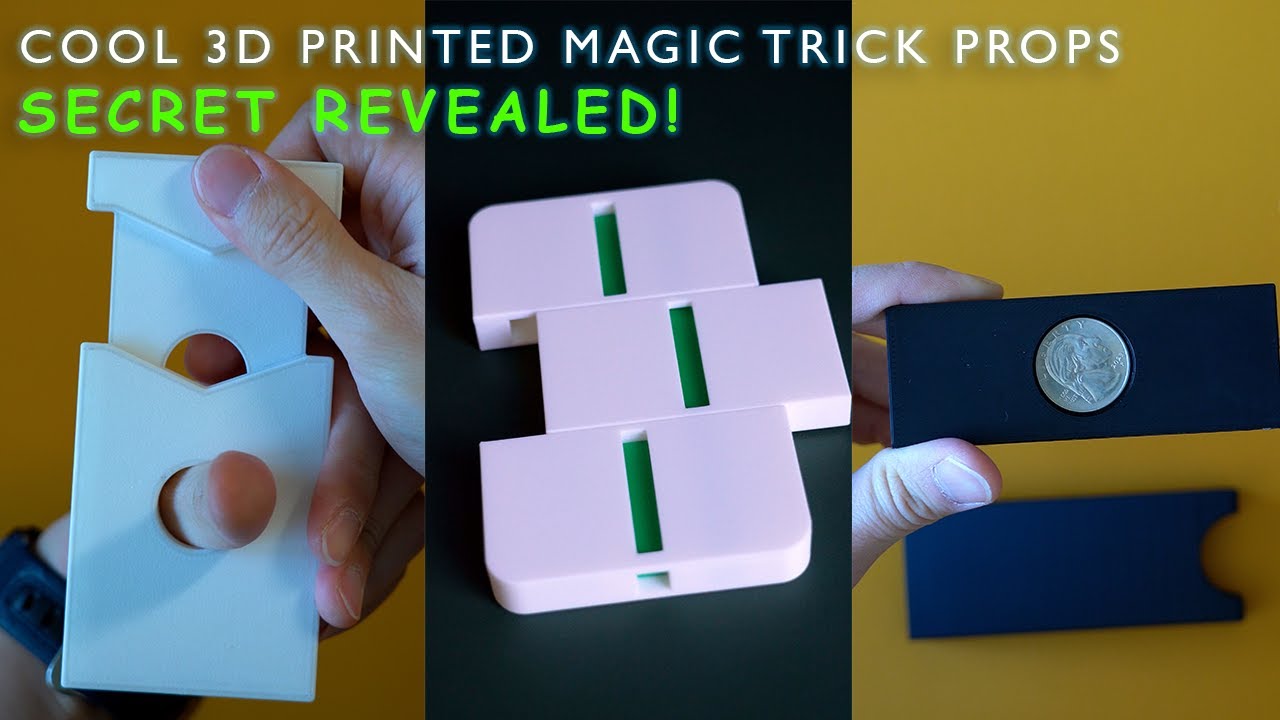 3D Printed Magic Trick with the Bambu Lab P1S to Impress Your Friends!
