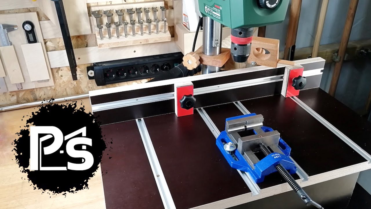 Bohrtisch für Tischbohrmaschine Bosch PBD40 - bench drill table top