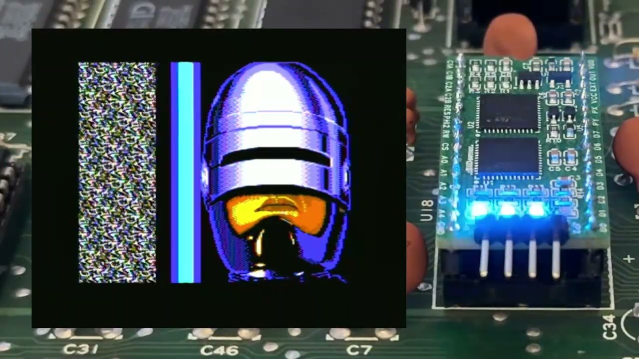 Robocop 3 title music by Jeroen Tel on SIDemu Board V2.2 (prerelease showcase)