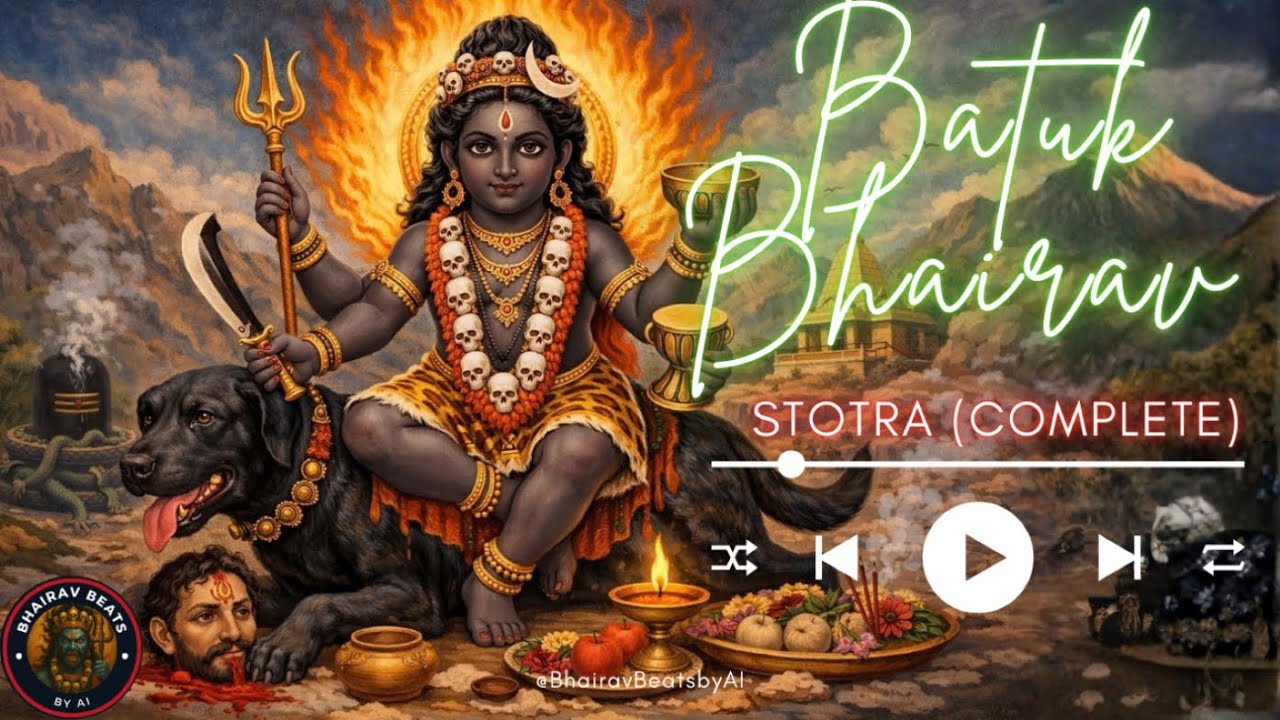 Batuk Bhairava Stotra | Powerful Protection Chant for Fear Removal & Obstacles