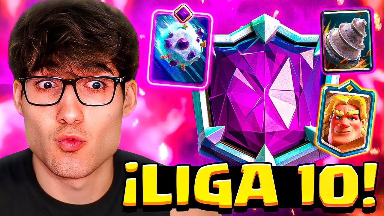 ALCANZA LA LIGA 10 CON EL MEJOR MAZO DE EXCAVADORA EN CLASH ROYALE 🗿🔥