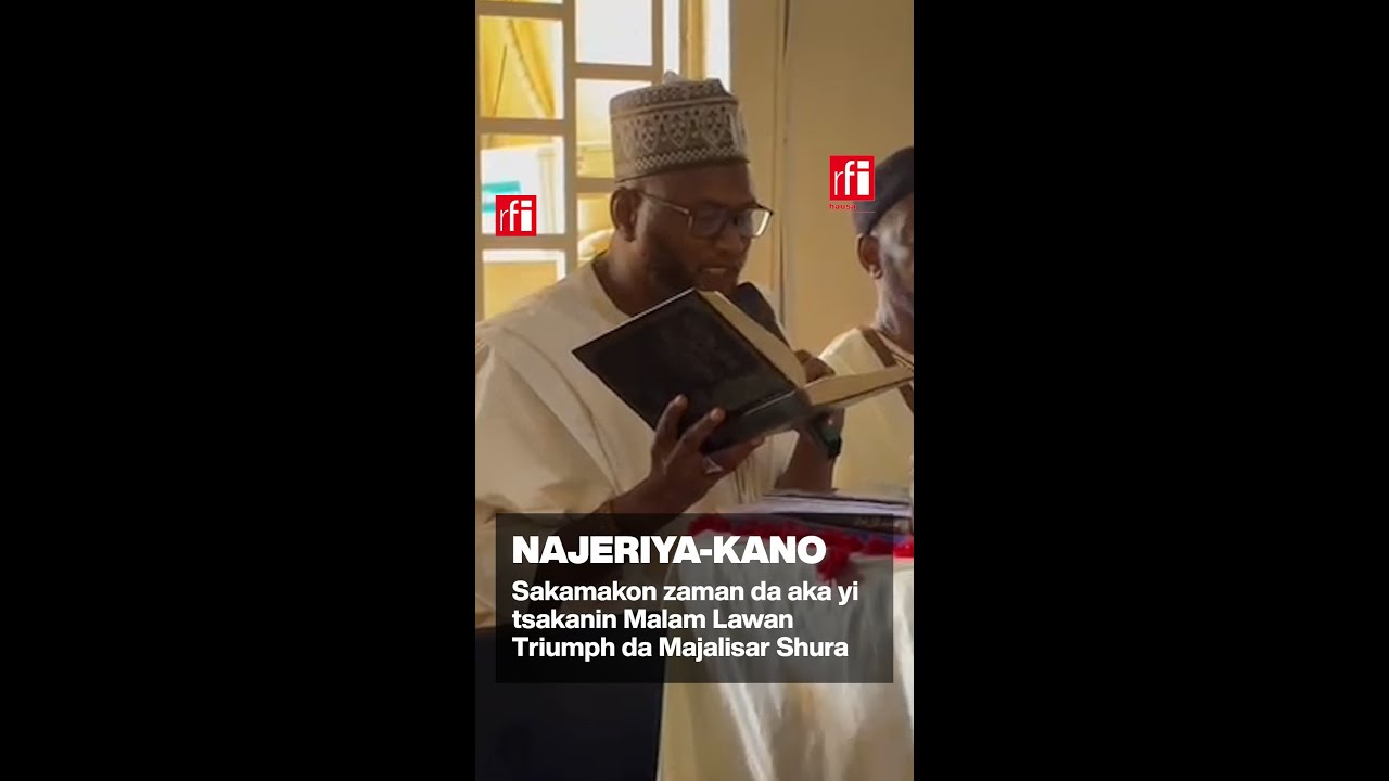 Sakamakon zaman da aka yi tsakanin Malam Lawan Triumph da Majalisar Shura … • RFI Hausa