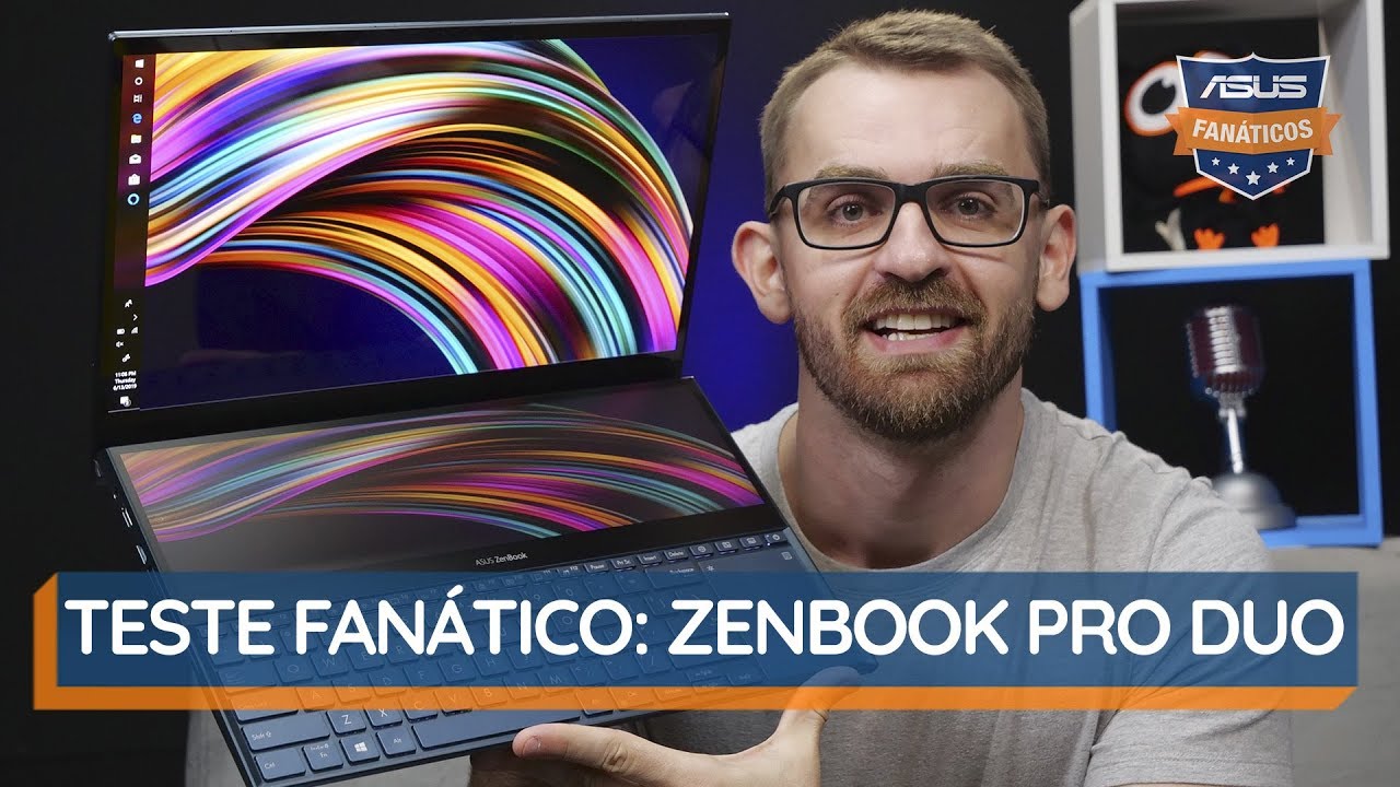ASUS ZenBook Pro Duo - criatividade e produtividade sem limites