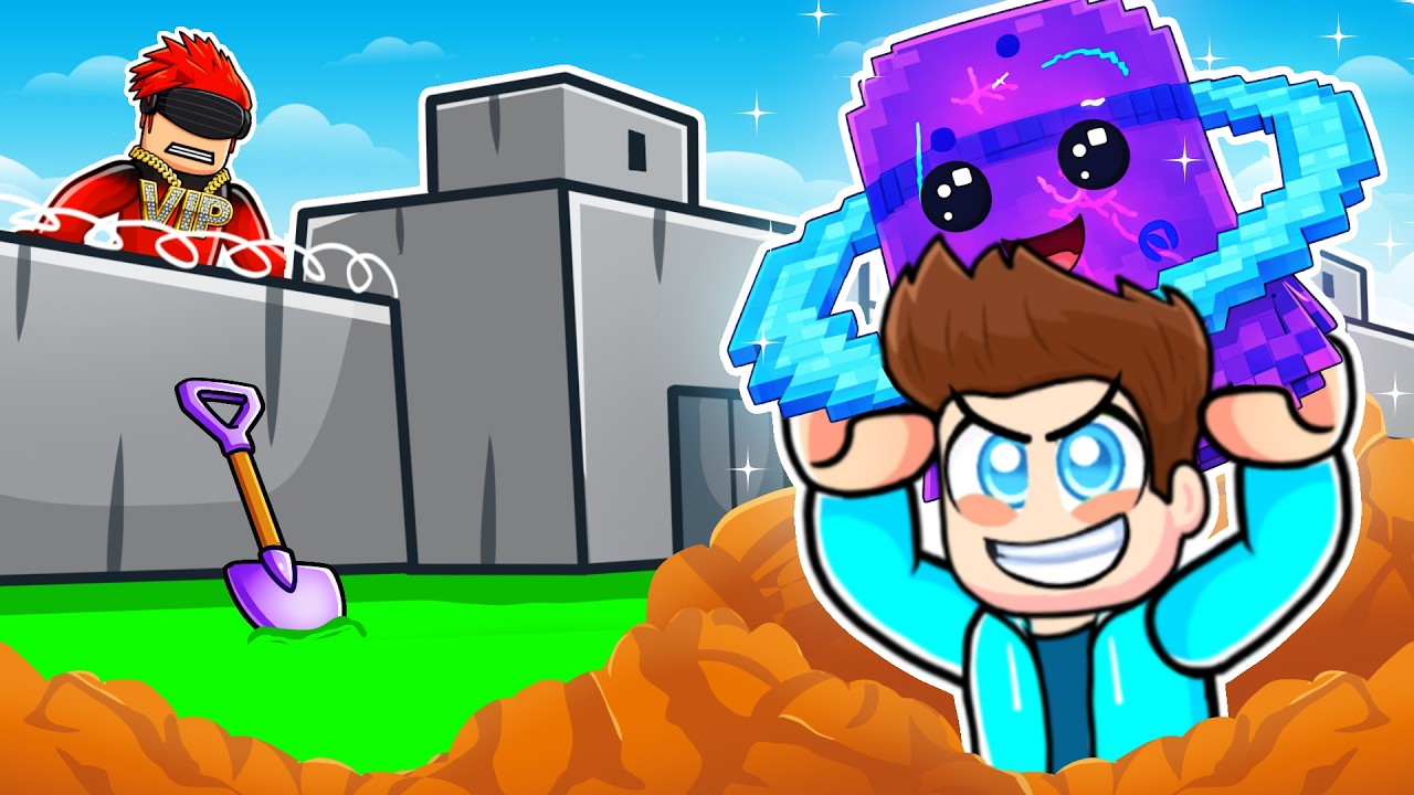 DIG AND ESCAPE SECRET BRAINROTS FROM ESCAPE THE TSUNAMI IN ROBLOX !!