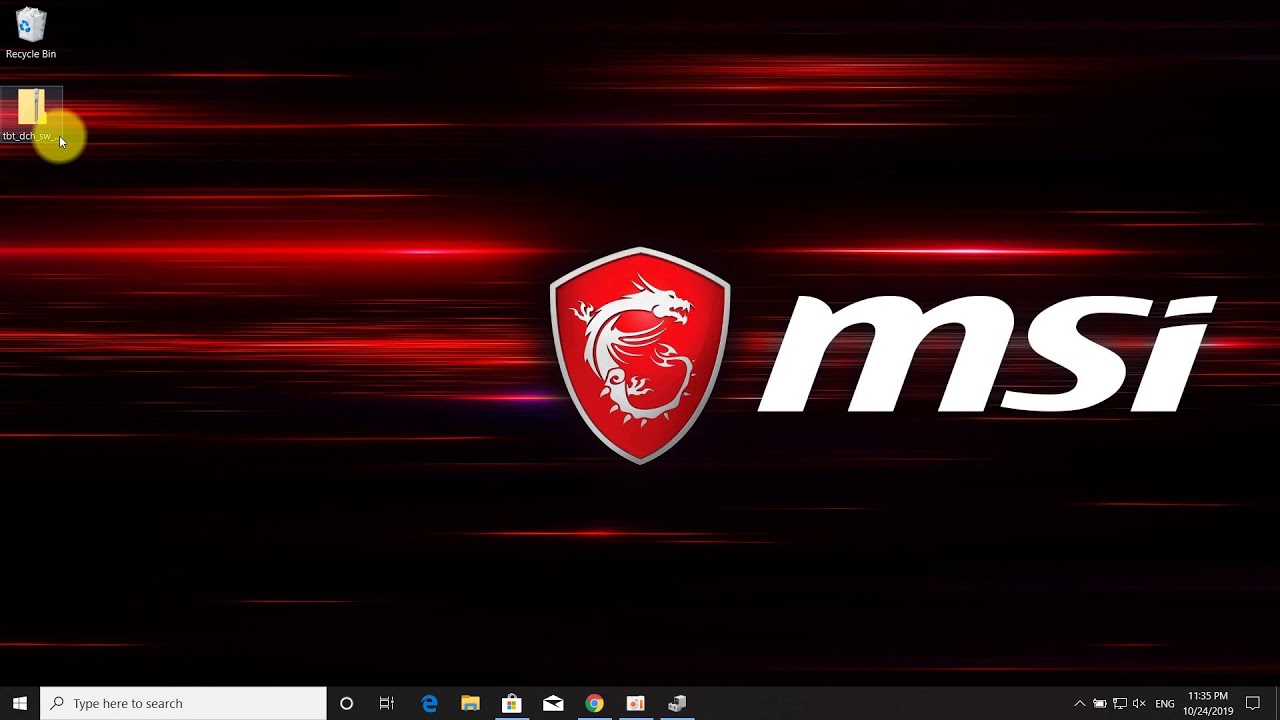 MSI&reg; HOW-TO install & update Thunderbolt driver