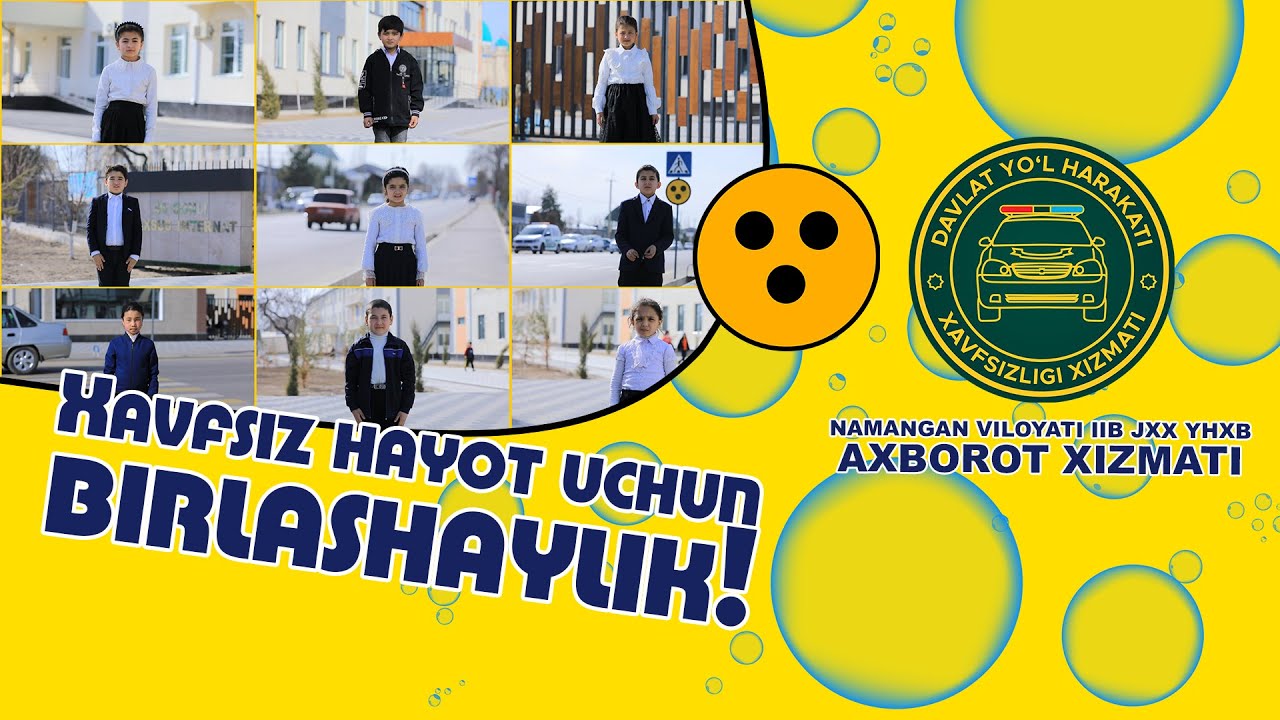 Xavfsiz hayot uchun birlashaylik!