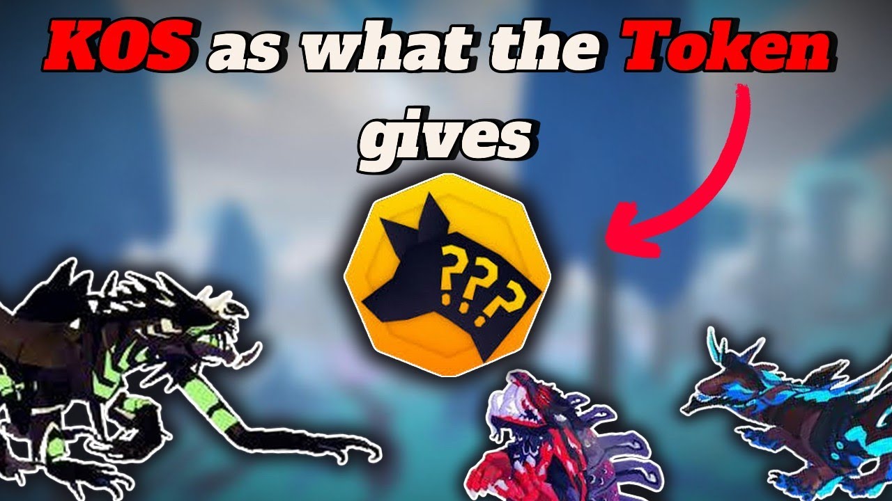 KOSING as what the RANDOM CREATURE TOKEN gives me | Creatures of sonaria