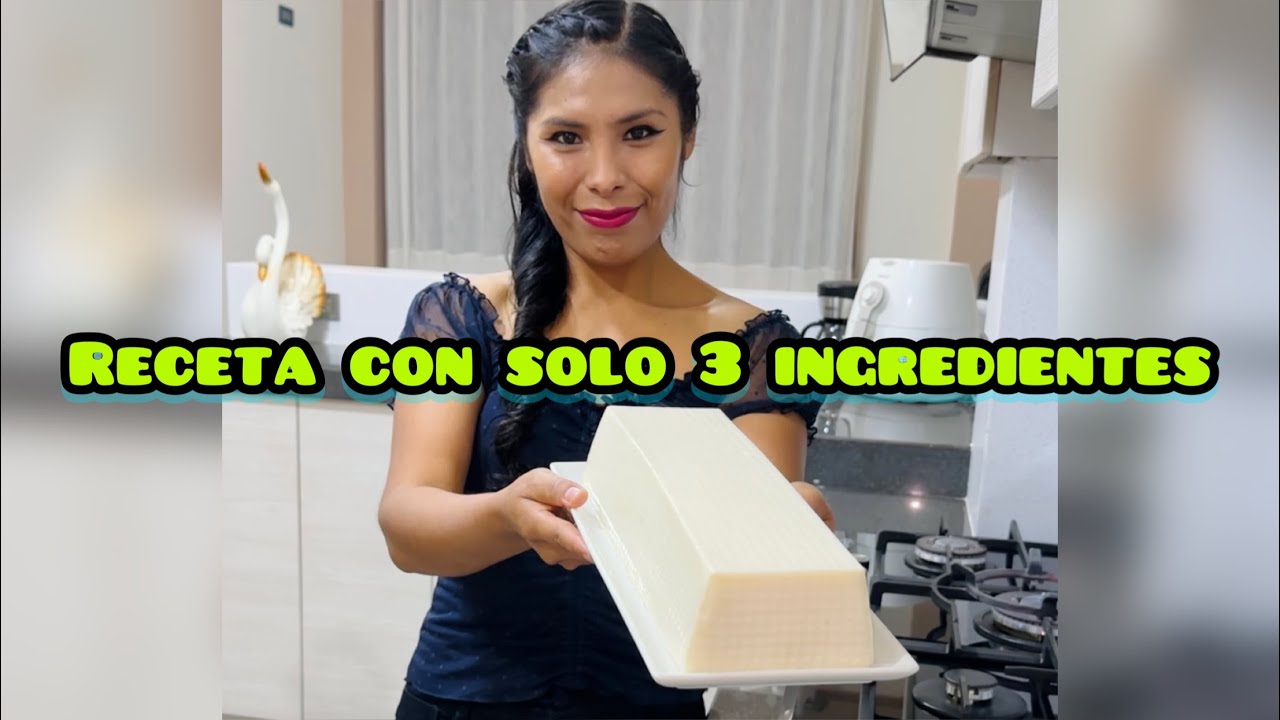 receta saludable con SOLO  3 ingredientes