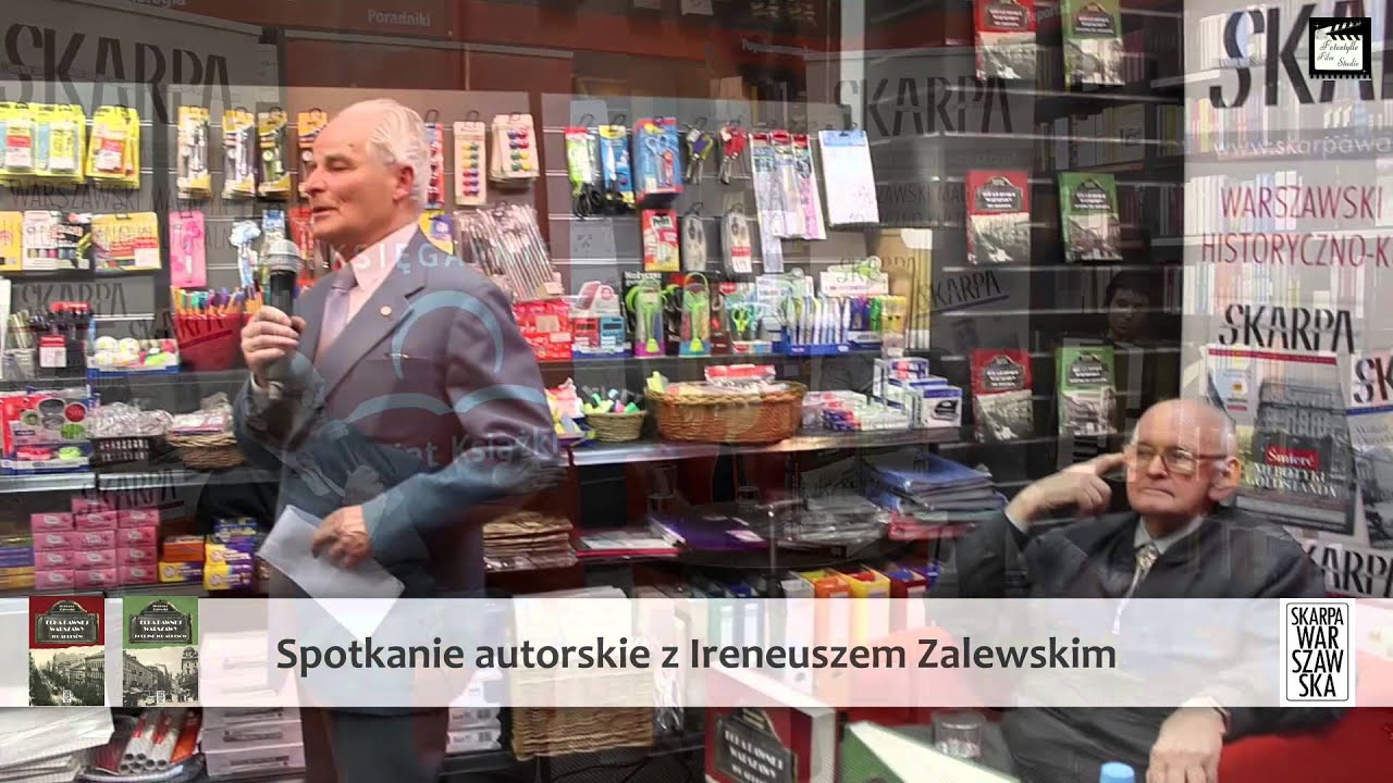 Spotkanie autorskie Ireneusza zalewskiego