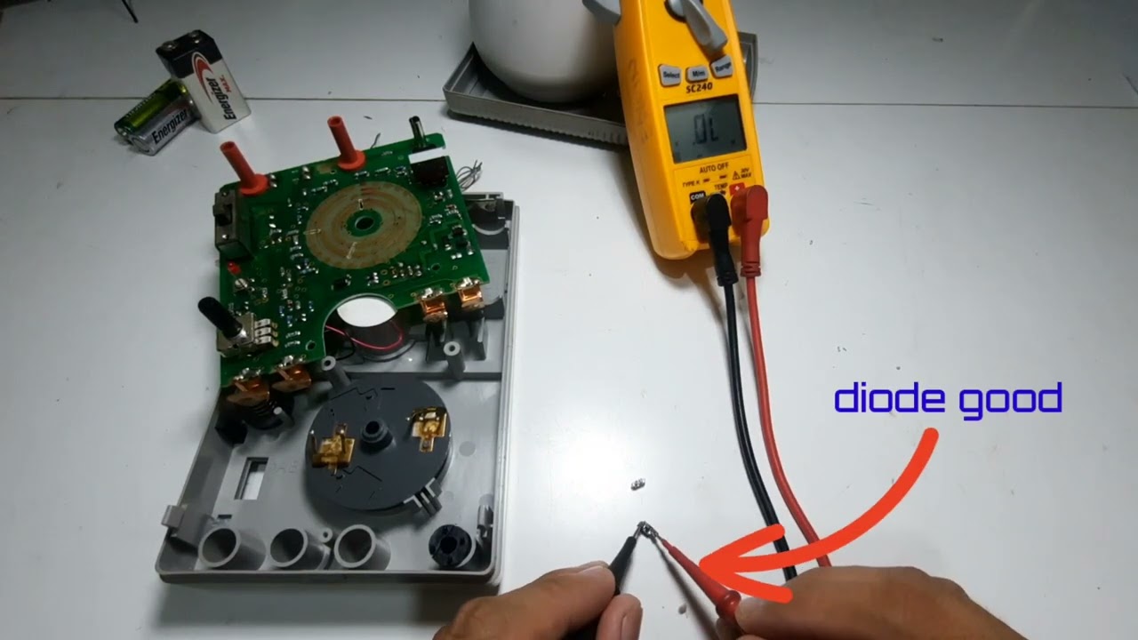 Sanwa CX506a Multimeter Repair