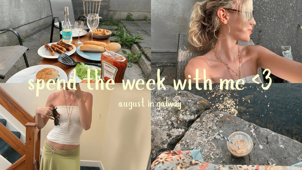 weekly vlog | sunny days, yoga and coffees 🌟