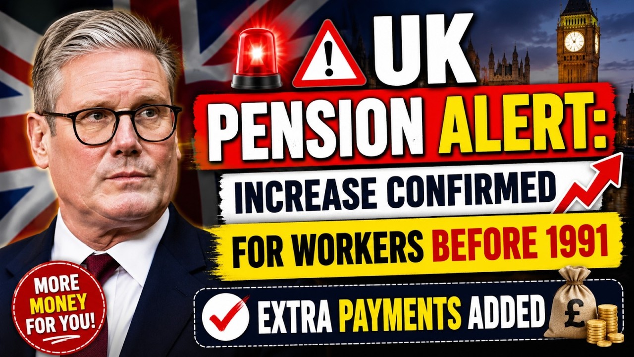 ⚠️ UK Pension Alert: Increase Confirmed for Workers Before 1991 &ndash; Extra Payments Added