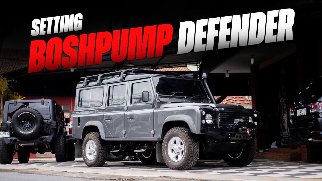 TUTORIAL SETTING BOSHPUMP DEFENDER