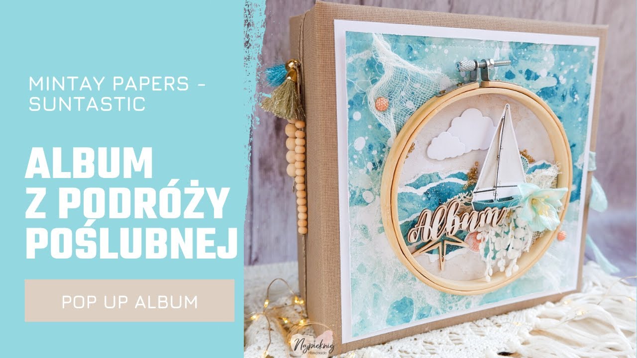 Album z podróży poślubnej (Honeymoon album) Mintay papers Suntastic