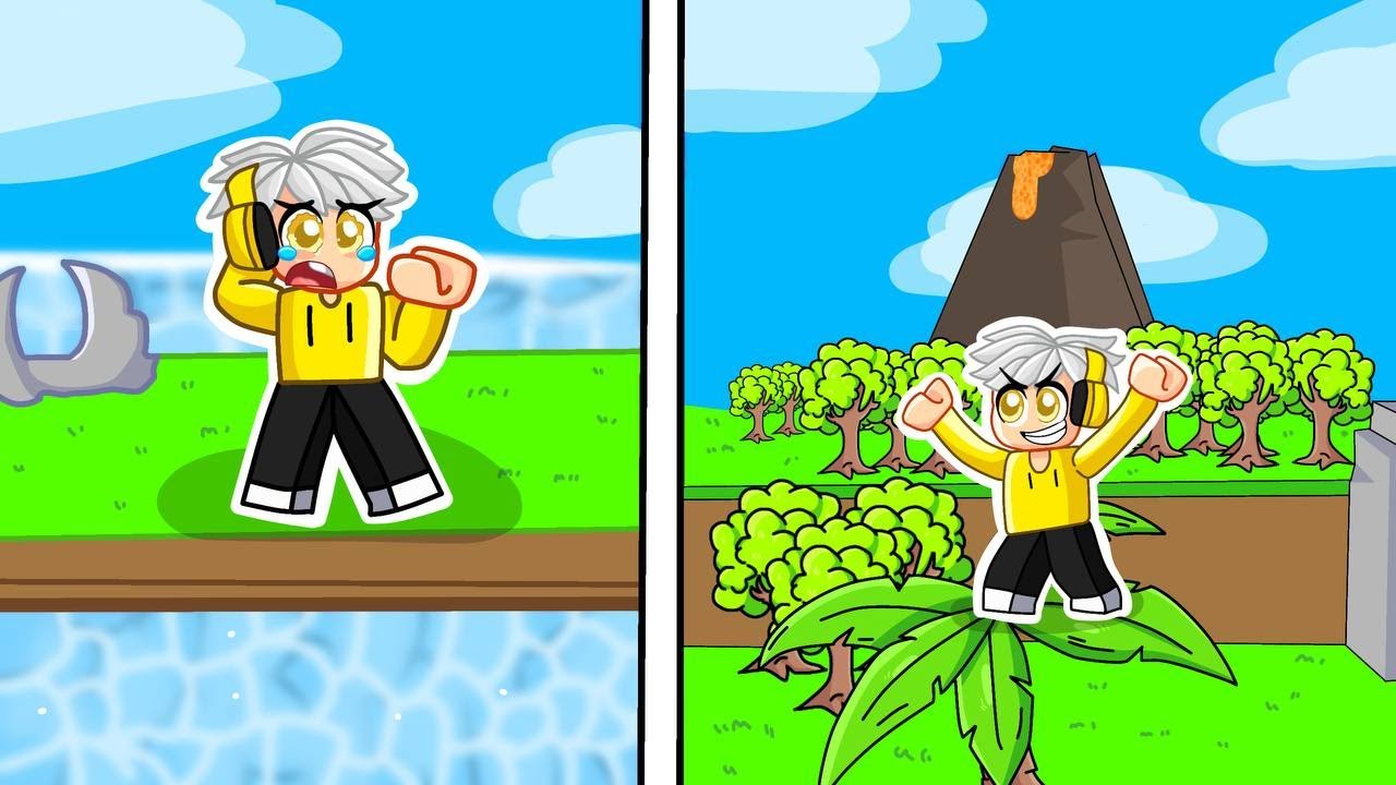 ISOLA da 1€ contro ISOLA da 1.000.000€ in Roblox!