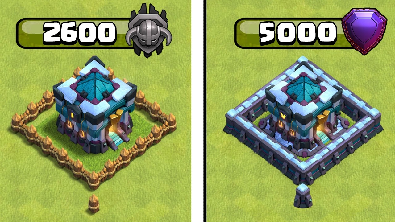 Monter mon HDV 13 en Ligue Légende sur Clash of Clans !