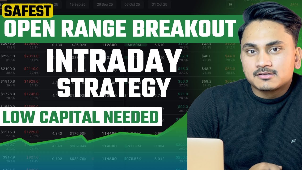 SAFEST OPTION SELLING STRATEGY | LOW MARGIN REQUIREMENT | INTRADAY | HEDGING