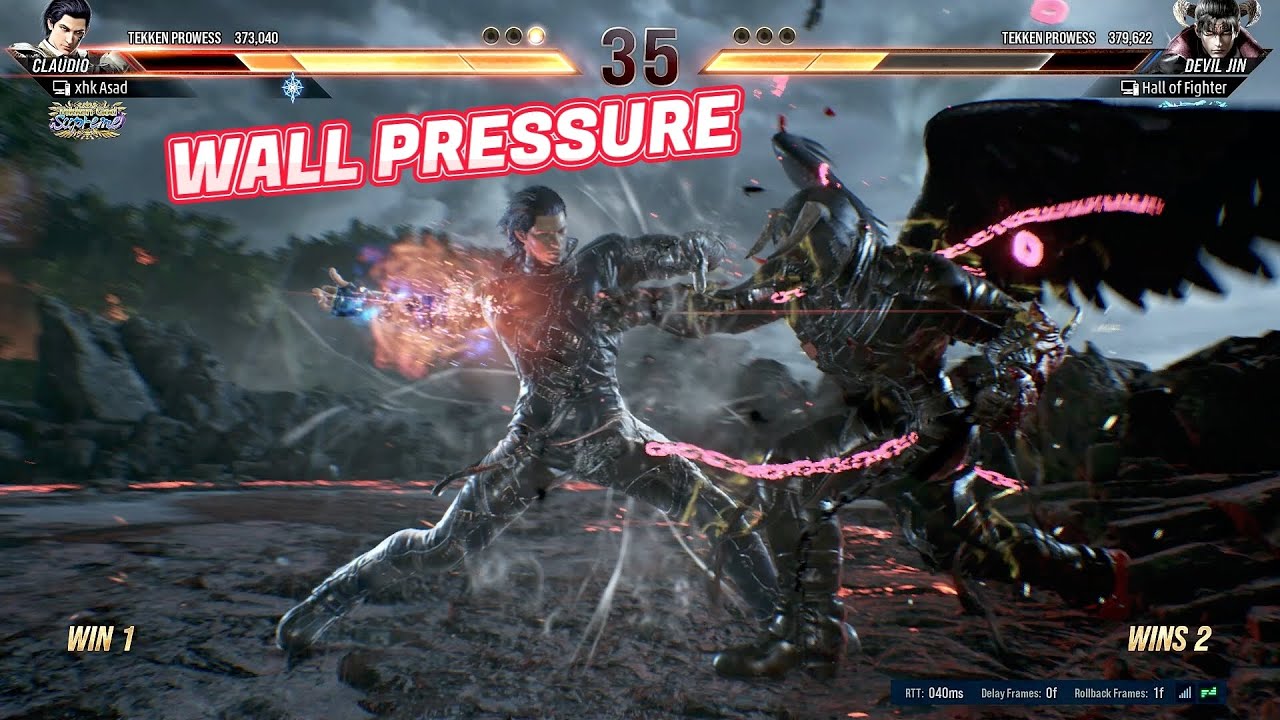 Claudio's Wall Pressure Is Insane