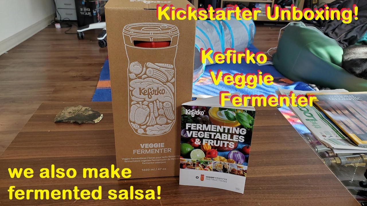 Unboxing and Reviewing the Kefirko Veggie Fermenter