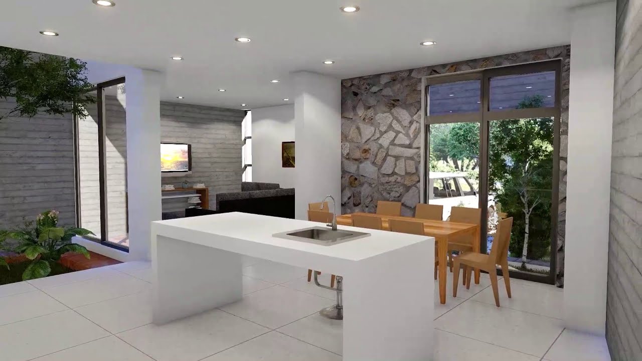 👌IMPRESIONANTE DISEÑO DE CASA sin  VENTANAS - el muro pantalla y arquitectura introspectiva.