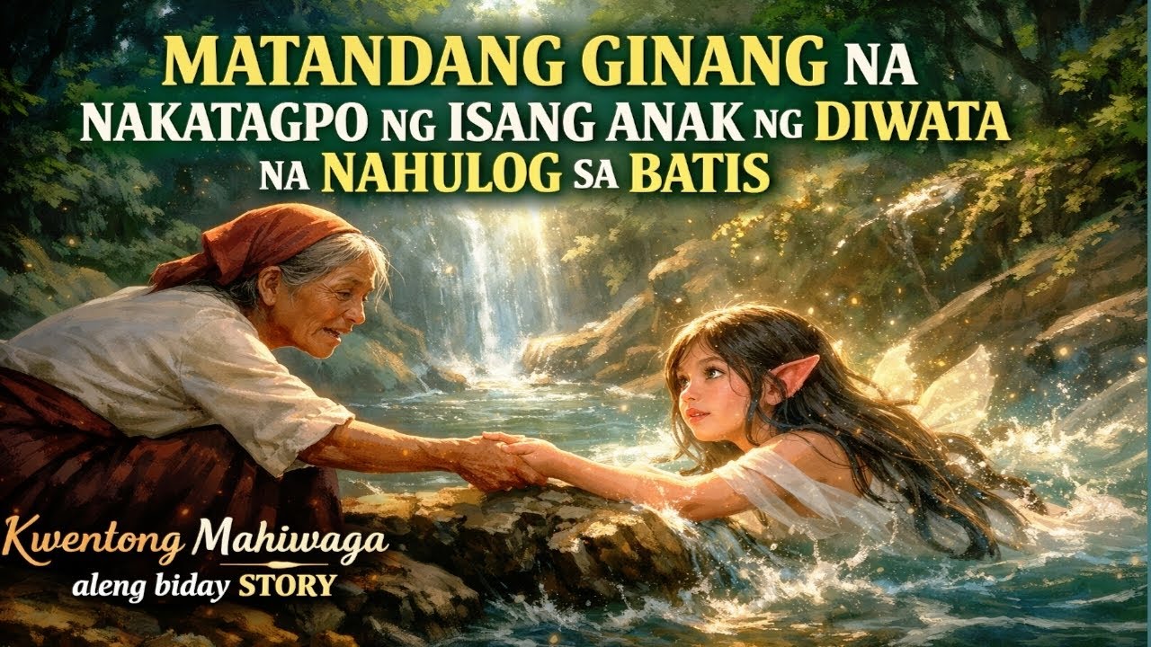 MATANDANG GINANG NA NAKATAGPO NG ANAK NG DIWATA SA BATIS HIWAGA STORY