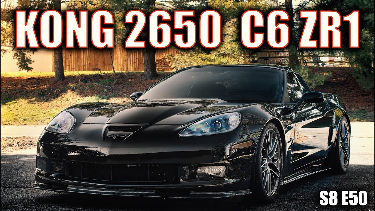 Видео с динамометра Kong 2650 C6 Zr1! | RPM S8 E50