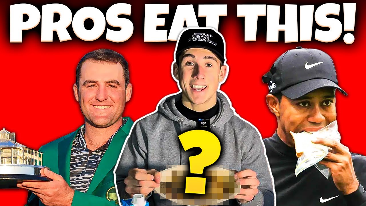 Trying Pro Golfers Diets! (Tiger, Phil, Bryson, Scheffler)
