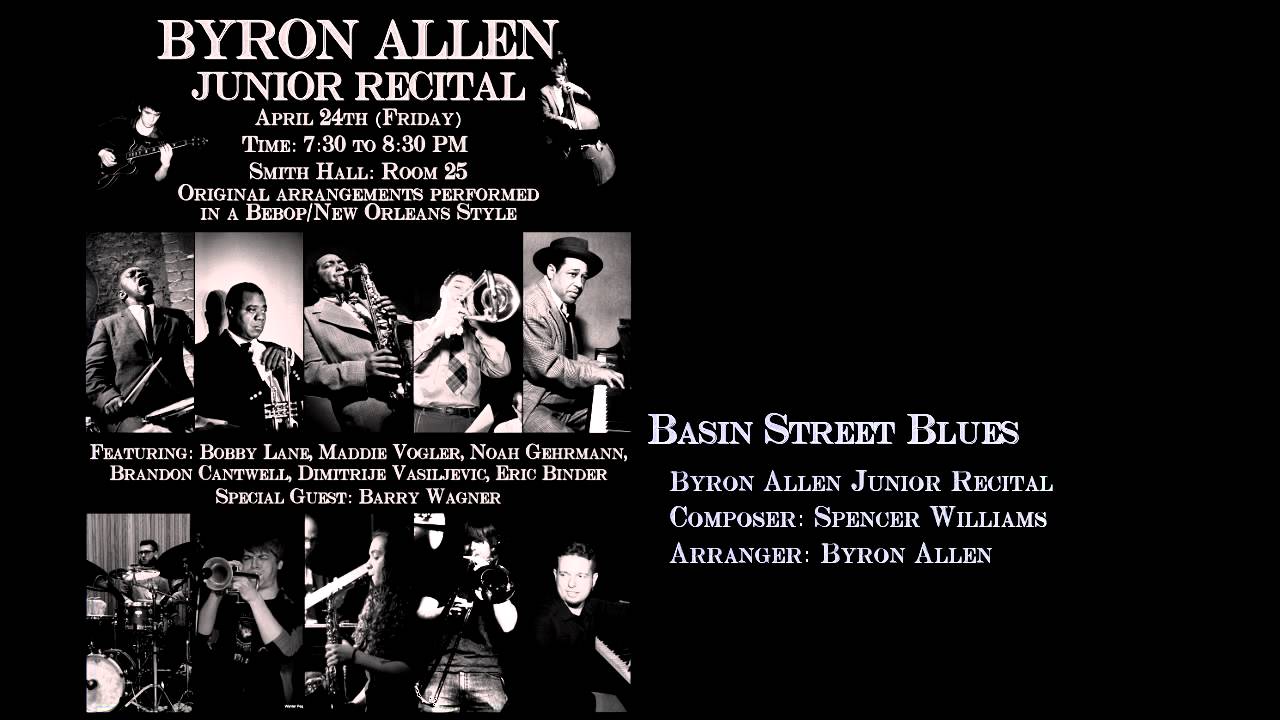 Basin Street Blues, Feat. Barry Wagner (Byron Allen Arrangement) - Spencer Williams