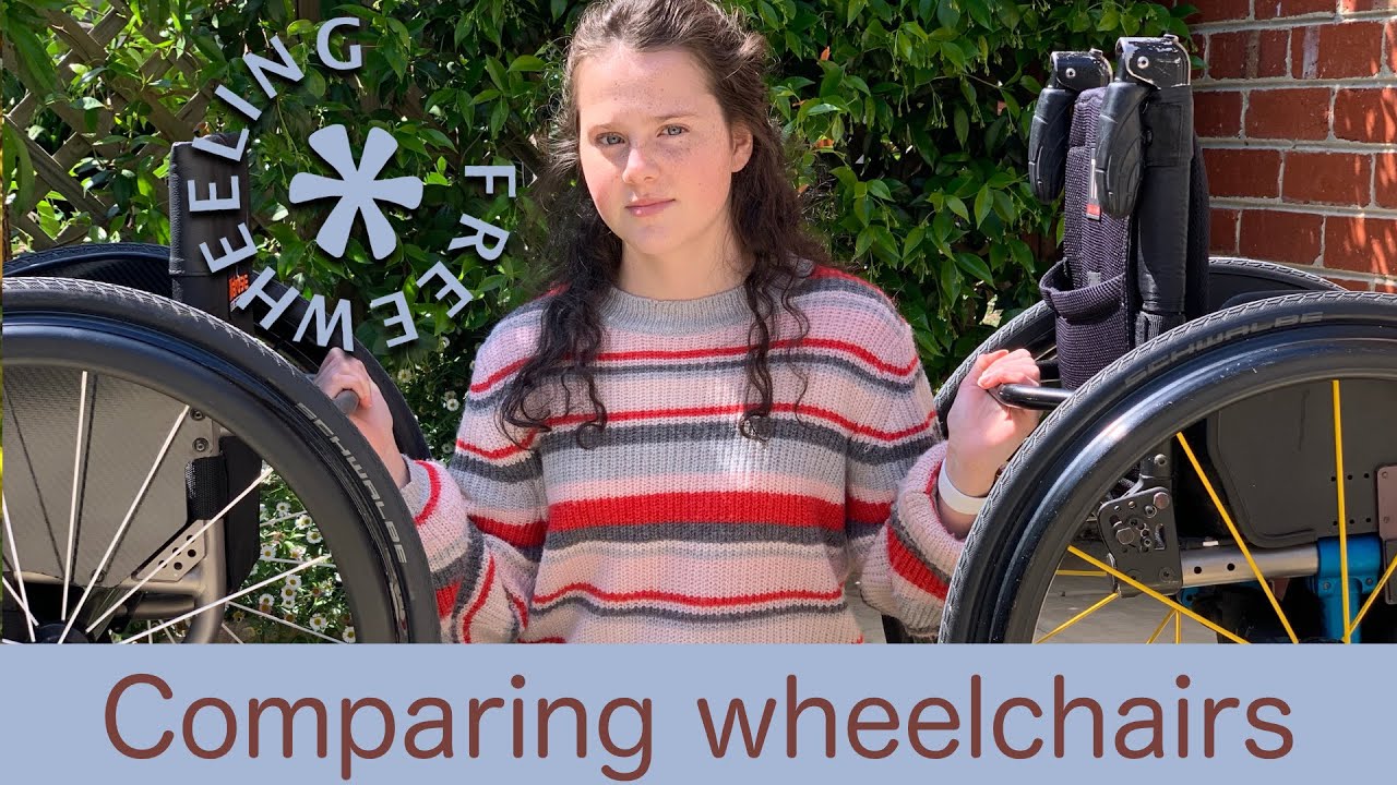 Wheelchair comparison - how little changes make a HUGE difference!