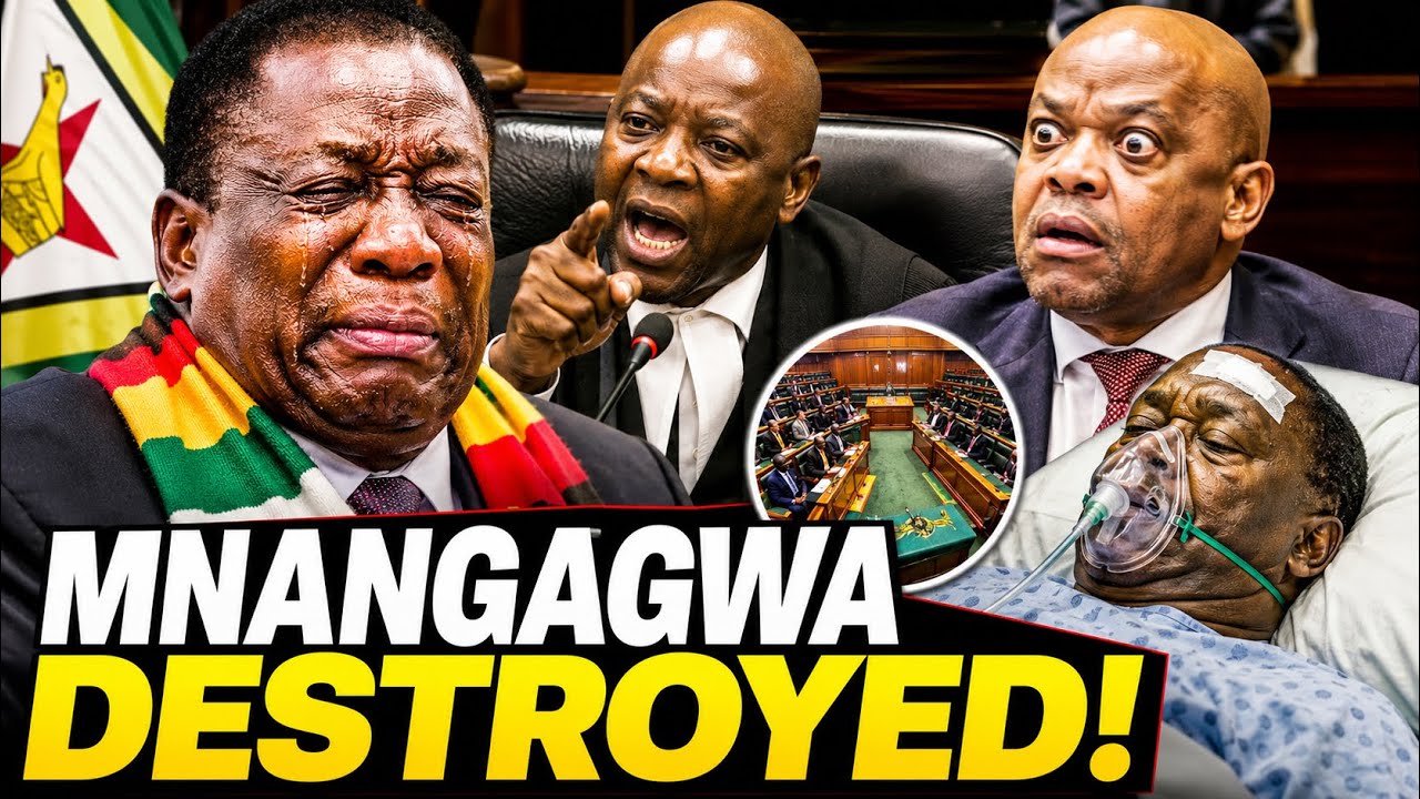 BREAKING NEWS‼️MNANGAGWA DESTROYED IN PARLIAMENT, CAB3 LEFT IN INTENSIVE CARE UNIT 